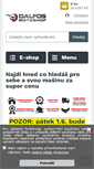 Mobile Screenshot of dalfos-moto.cz